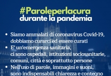 #PAROLEPERLACURA DURANTE LA PANDEMIA COVID-19